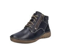 Josef Seibel Felicia 09 Women's Lace-Up Ankle Boots, Width G (Normal), Interchangeable Footbed, ocean, 5 UK