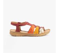 Josef Seibel IVY 02 Womens Sandals Rot-Multi - UK 6.5