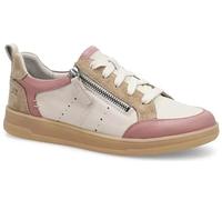 Josef Seibel Jade 05 Women's Lace Up Leather Trainers with Side Zip and Removable Insole (Rosa Multi, UK Footwear Size System, Adult, Women, Numeric, Medium, 6)