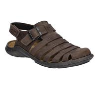 Josef Seibel Logan 70 Mens Sandals 10 Mocca Waxy