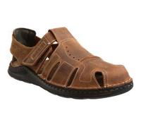 Josef Seibel Men Low Shoes with Hook-and-Loop Maverick 01, Men´s Low Shoes,Width G (Regular),Street Shoe,Sneaker,Hook-and-Loop,Brown (Castagne),49 EU / 14 UK