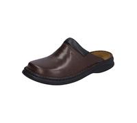 Josef Seibel Max Men Clogs, Genuine Leather Men's Shoes, Brandy 8 UK(42 EU)