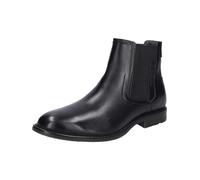 Josef Seibel Men Chelsea Boots Earl 08, Men´s Ankle Boots,Width G (Regular),Removable Insole,Low Boots,Half Boots,Flat,Black (Schwarz),45 EU / 10 UK