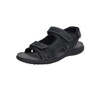 Josef Seibel Men Classic Sandals Vincent 08, Men´s Sandals,Width G (Regular),Hook-and-Loop Sandal,Comfortable,Sandal,Black (Schwarz),43 EU / 9 UK