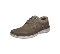 Josef Seibel Men Comfort Shoes Anvers 36, Men´s Lace-Up Shoes,Width K (Extra Wide),Removable Insole,Comfort Low Shoe,Brown (Vulcano),43 EU / 9 UK