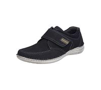 Josef Seibel Men Low Shoes with Hook-and-Loop Anvers 93, Men´s Low Shoes,Width K (Extra Wide),Removable Insole,Hook-and-Loop,Blue (Ocean-Kombi),45 EU / 10 UK