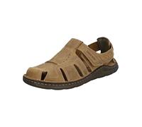 Josef Seibel Men Low Shoes with Hook-and-Loop Maverick 01, Men´s Low Shoes,Width G (Regular),Street Shoe,Sneaker,Hook-and-Loop,Brown (Castagne),41 EU / 7 UK