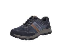 Josef Seibel Men Low-Tops Leroy 56, Men´s Trainers,Width H (Wide),Removable Insole,Waterproof,lace up Shoe,Blue (Indigo-Kombi),45 EU / 10 UK