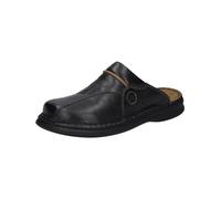 Josef Seibel Men's Klaus Classic Leather Mens Mules - Black - Size: 6.5