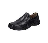 Josef Seibel Men Slippers Anvers 67, Men´s Loafers,Width K (Extra Wide),Removable Insole,Suit Shoes,College Shoes,Black (Schwarz),41 EU / 7 UK
