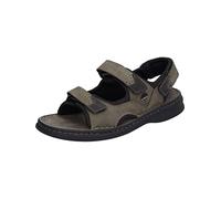 Josef Seibel Men's Franklin Ankle Strap Sandals, Grey (Asphalt-Kombi 751 781), 9.5 UK