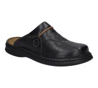 Josef Seibel Mens Men Clog Klaus in black Leather - Size EU 44