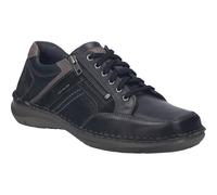 Josef Seibel Mens Men Low shoe New Anvers 87 in black Leather - Size EU 41