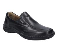 Josef Seibel Mens Men Slipper New Anvers 67 in black Leather - Size EU 41