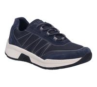 Josef Seibel Mens Men Sneaker Mitchell 07 in blue Leather - Size EU 43