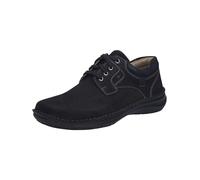 Josef Seibel Men's Trainers New Anvers 36, Width K (Extra Wide), Interchangeable Footbed, black, 10 UK
