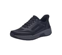 Josef Seibel Mitchell.08 Men's Low-Top Trainers, Width H (Wide), Interchangeable Footbed, black, 44 EU Weit