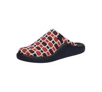 Josef Seibel Monaco.D.03 Women's Slippers Width F 1/2 (Narrow), Red Multi, 39 EU Schmal