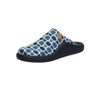 Josef Seibel Monaco.D.03 Women's Slippers Width F 1/2 (Narrow), Turquoise Multi, 39 EU Schmal