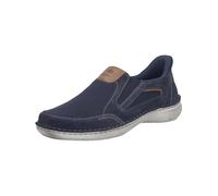 Josef Seibel New Anvers.25 Men's Slippers, Width K (Extra Wide), Interchangeable Footbed, Midnight blue combi, 43 EU X-Weit