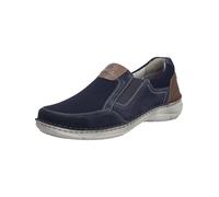 Josef Seibel New Anvers 78 Men's Slippers, Width K (Extra Wide), Interchangeable Footbed, Indigo Estate, 8.5 UK