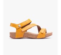 Women's Josef Seibel TONGA 25 Womens Sandals Gelb - Brown - Size: 4.5