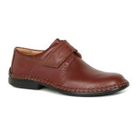 Josef Seibel Men's Vigo 14 Mens Riptape Shoes - Brown - Size: 7