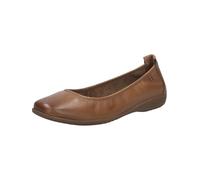 Josef Seibel Women Classic Ballet Flats Fenja 01, Ladies Ballet Flats,Width G (Regular),Leisure Shoe,Sporty,Flats,Slip-on,Brown (Camel),39 EU / 6 UK