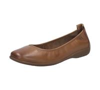 Josef Seibel Women Classic Ballet Flats Fenja 01, Ladies Ballet Flats,Width G (Regular),Summer Shoe,Slip-on,Leisure Shoe,Brown (Camel),37 EU / 4 UK