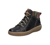 Josef Seibel Women Lace-up Ankle Boot Alina 52, Ladies Ankle Boots,Width G (Regular),Removable Insole,Waterproof,Black (Schwarz-Kombi),37 EU / 4 UK