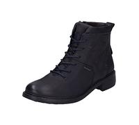Josef Seibel Women Lace-up Ankle Boot Selena 50, Ladies Ankle Boots,Width G (Regular),Removable Insole,Waterproof,Blue (Ocean),37 EU / 4 UK