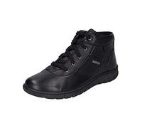 Josef Seibel Women Low-Tops Abena 01, Ladies Trainers,Width G (Regular),Removable Insole,Half-Boot,lace-up Bootie,Black (Schwarz),40 EU / 6.5 UK
