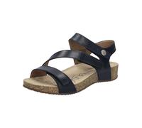 Josef Seibel Women Strappy Sandals Tonga 25, Ladies Sandals,Width G (Regular),Sandal,Summer Shoe,Summer Sandal,Black (Schwarz),42 EU / 8 UK