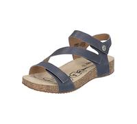 Josef Seibel Women's Tonga 25 Womens Leather Sandals - Navy - Size: 8