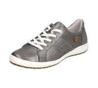Josef Seibel Caren 01 Womens Ladies Grey Soft Leather Trainers Shoes Size 4-9
