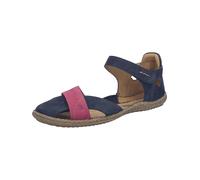 Josef Seibel womens leather sandals 75805 Caitlyn 05, bule, 6.5 UK