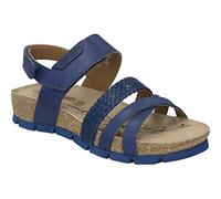 Josef Seibel Women's Lucie 03 Sandal, Blue, 4 UK