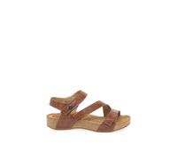 Josef Seibel Women's 'Tonga 25' Casual Leather Sandals in Camel | Size: 5 Josef Seibel Camel 5
