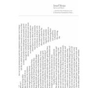 Josef Strau. Spirits and Objects ...: and How Non-Productive Love Is Sometimes Contained in Them...