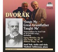 Josef Suk:Vladimir Ashkenazy - DVORAK/SUK:SONG TRANSCRIPTS