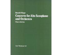 Ronald Binge: Concerto for Alto Saxophone and Orchestra (Alto Saxophone & Piano), Josef Weinberger