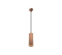 Josefa 20cm Single Ceiling Pendant Light - Rose Gold