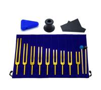 Joselin 9 Piece Tuning Fork Set, Tuning Fork for Music Chakra, Sound Therapy, Keep Body, Mind and Soul in Perfect Harmony