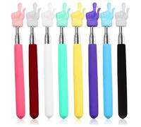 Joselin Set of 8 Extendable Hand Pointer Sticks, Telescopic Teachers Pointer for Dynamic Classroom Engagement