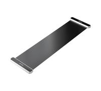 Joselin Yoga Sliding Mat Indoor Sport Speed Skating Training Board Mat Leg Training Board Fitness Equipment Black 200cm