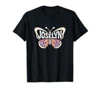 Joselyn Butterfly - Personalized Cute Name Word Art T-Shirt