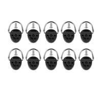 Josenidny 10-PACK Metal Tie-Down Anchors D-Ring Buckle for Jimny JB64 JB74W 2019 2020 2021 Trunk Area