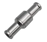 Josenidny 10mm Aluminum Check Valve, Non-Return, Vacuum Hose, Gray
