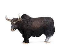 Josenidny 14.5X3.5X8.5cm Classic Animals Cattle Bull Ox Figurine Pvc Cute Lifelike Model Toy