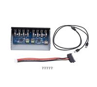 Josenidny 19 Pin USB 3.0 Hub with 8 Ports 5.25 CD ROM Drive CD ROM Front for Computer Enclosure
